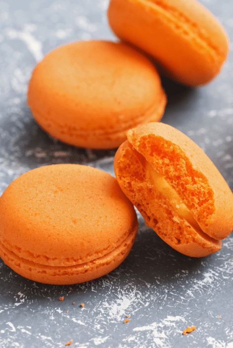 Macarons orange